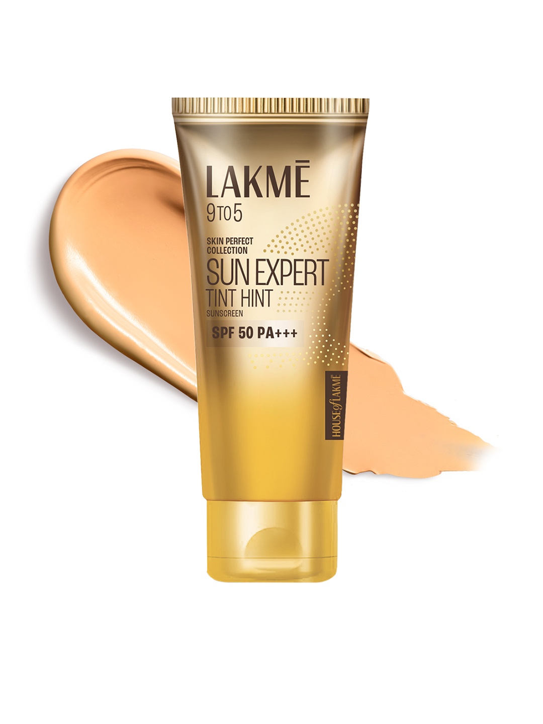 

Lakme Matte Finish SPF 50 PA +++ Sun Expert Tinted Sunscreen - 100 ml, Gold