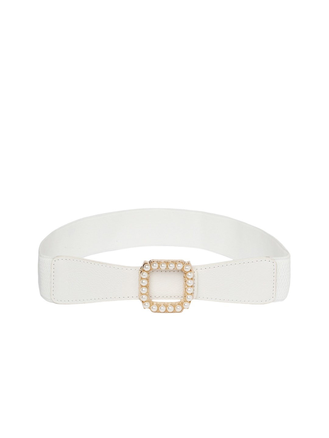 

CRUSSET Women White Solid Belt