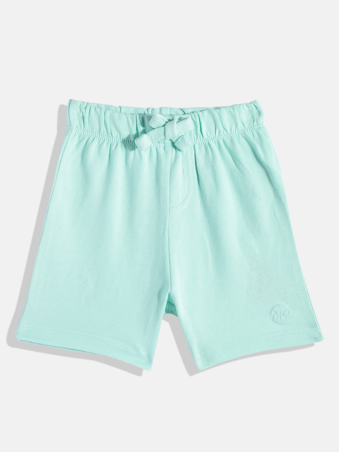 

mothercare Boys Solid Pure Cotton Regular Shorts, Green