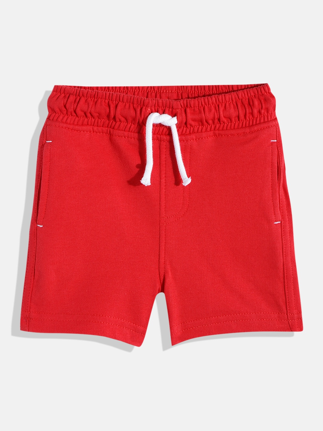 

mothercare Infant Boys Pure Cotton Shorts, Red