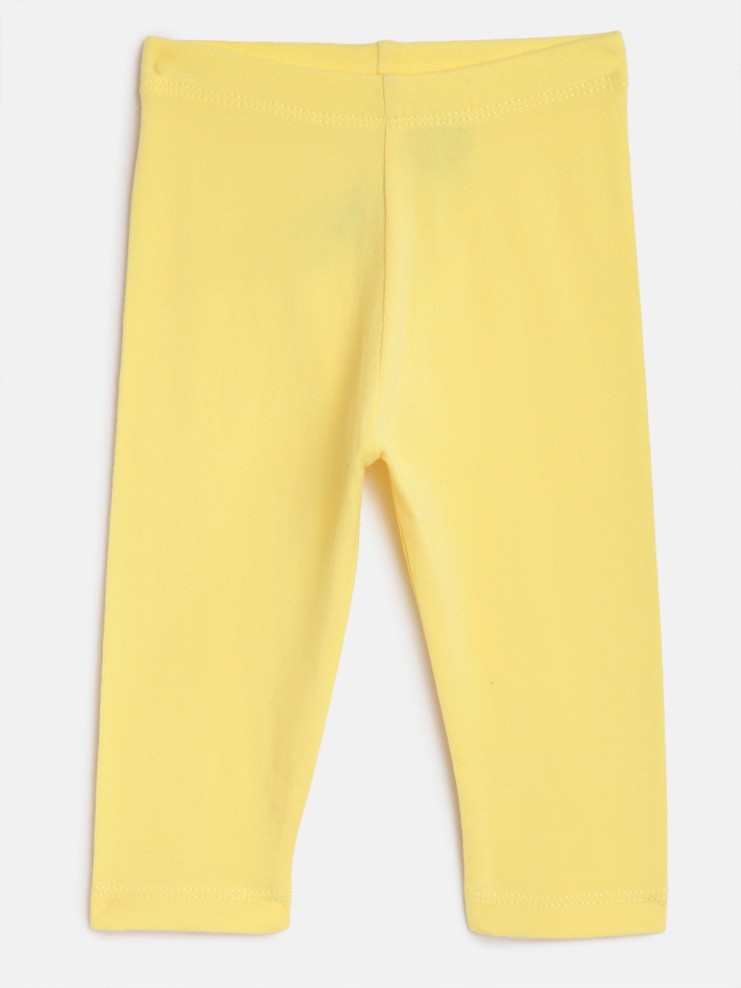 

Mothercare Girls Yellow Solid Leggings