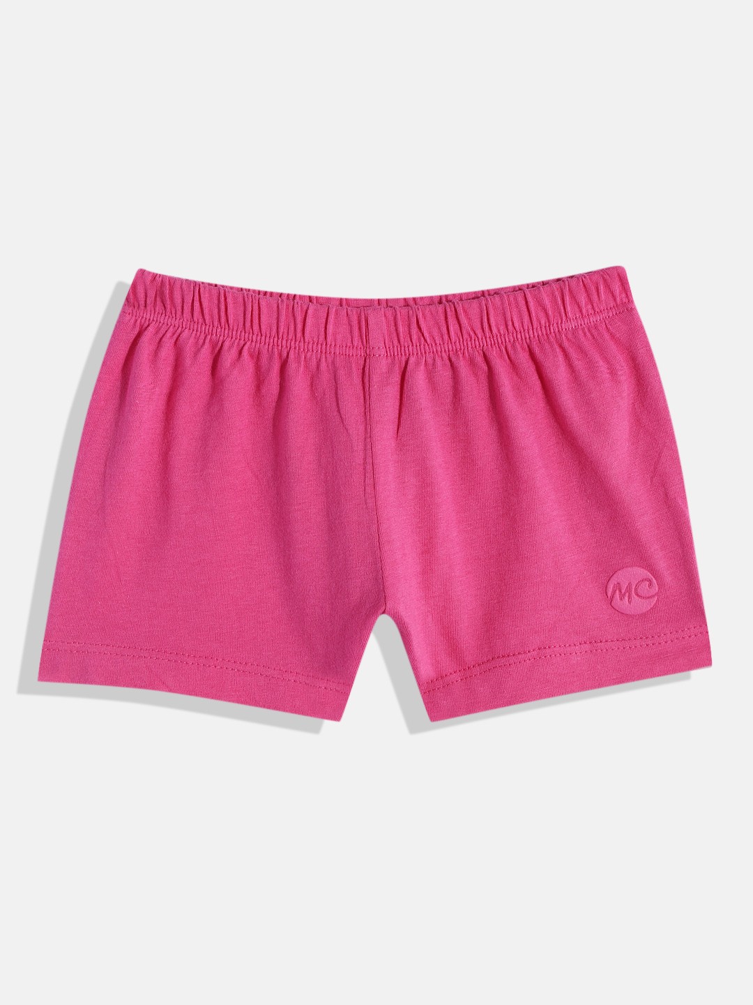 

mothercare Girls Pure Cotton Shorts, Pink