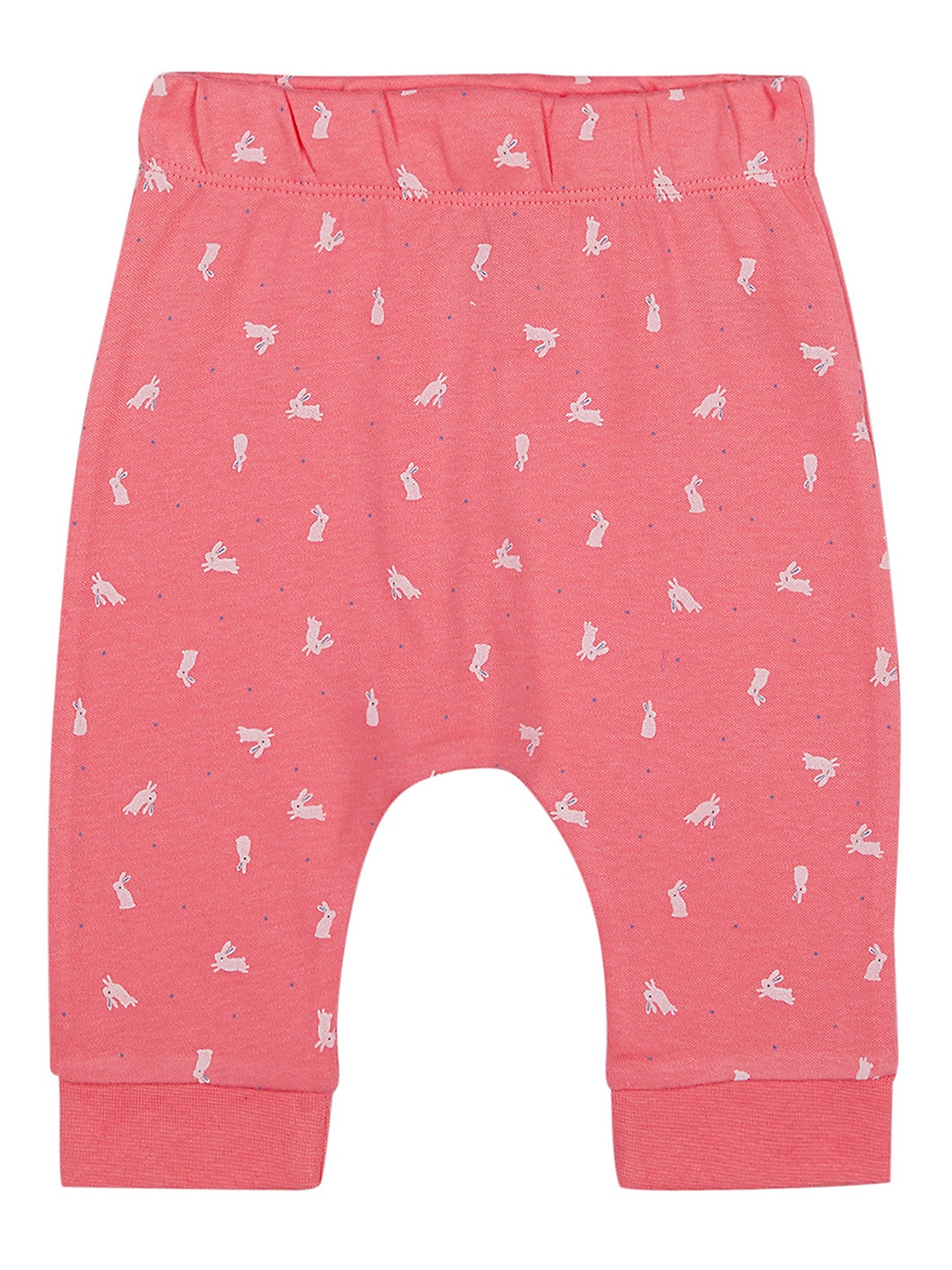 

mothercare Girls Pink Printed Trousers