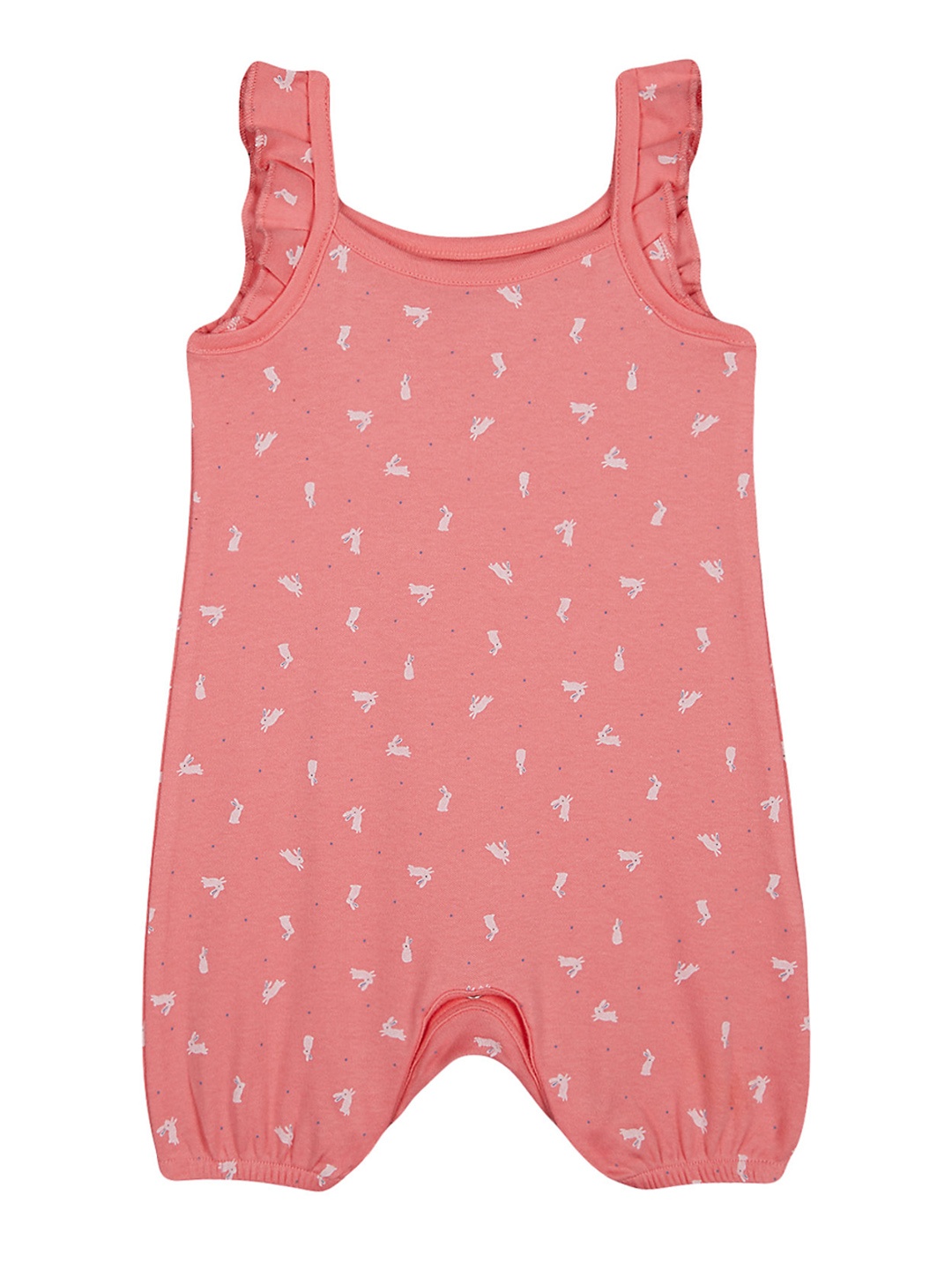

mothercare Girls Pink Printed Bodysuit