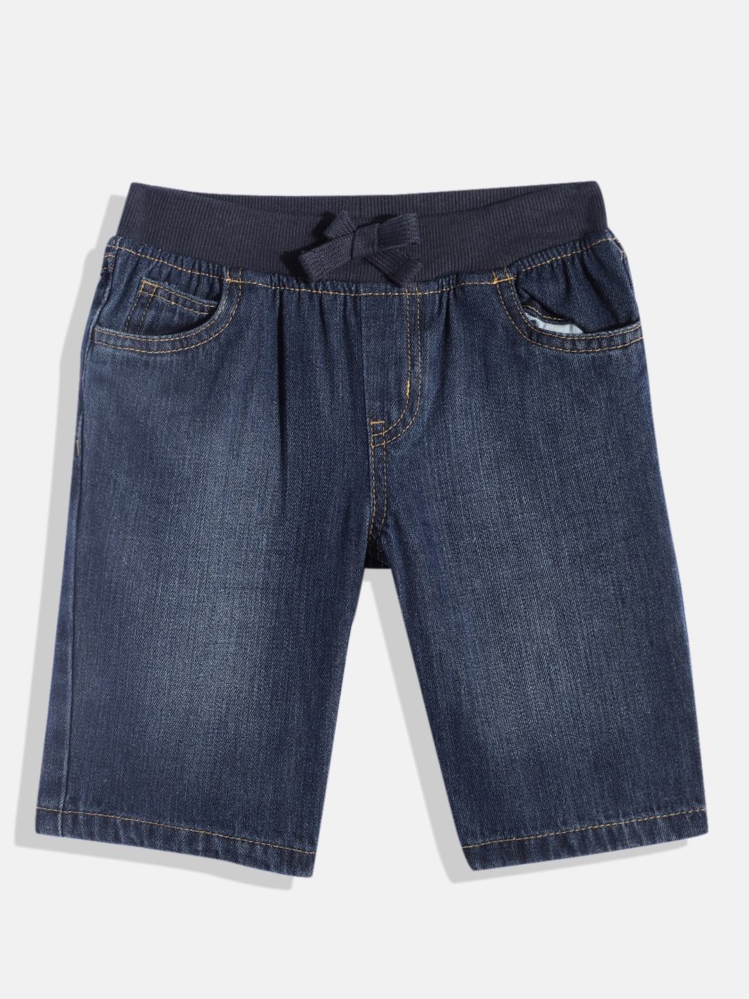 

mothercare Boys Light Fade Pure Cotton Jeans, Navy blue