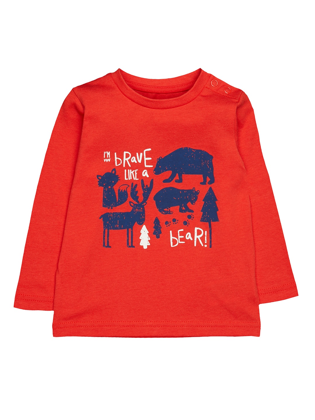 

mothercare Infant Boys Red Printed T-shirt