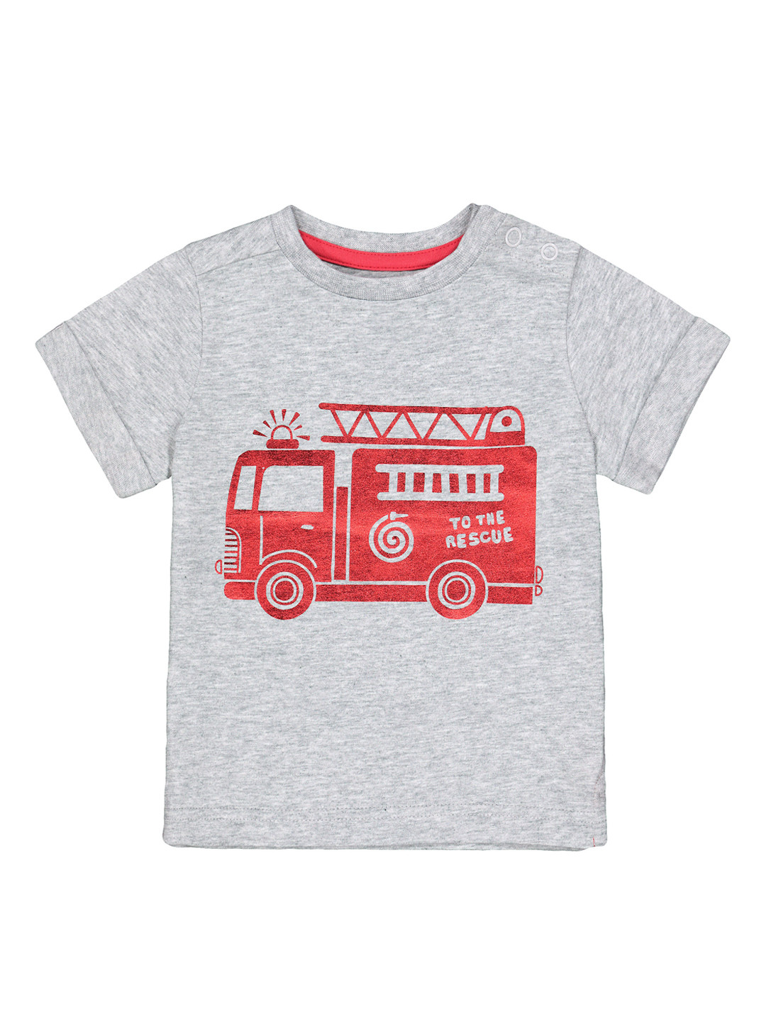 

mothercare Boys Grey Printed Round Neck T-shirt