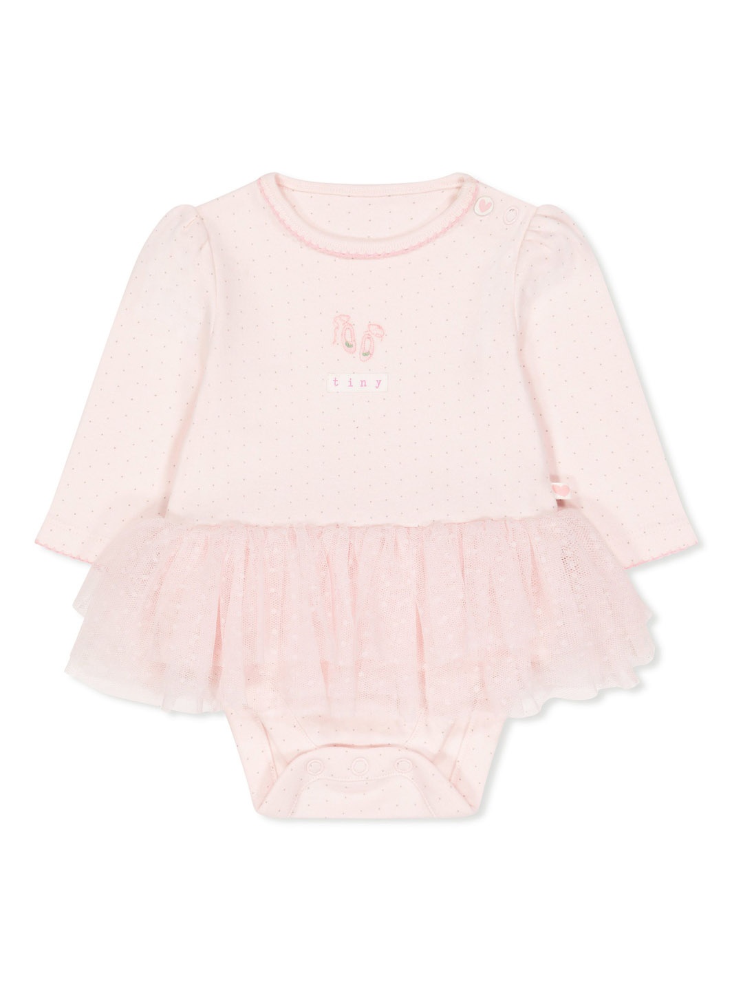 

mothercare Girls Pink Printed Bodysuit