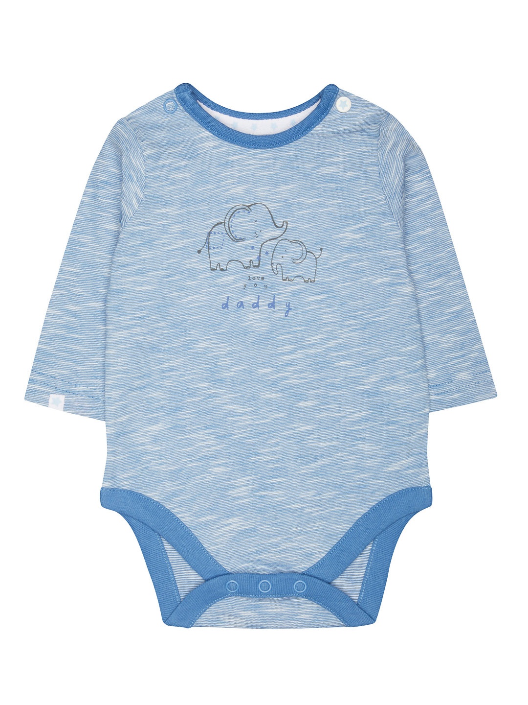 

mothercare Boys Blue Printed Bodysuit