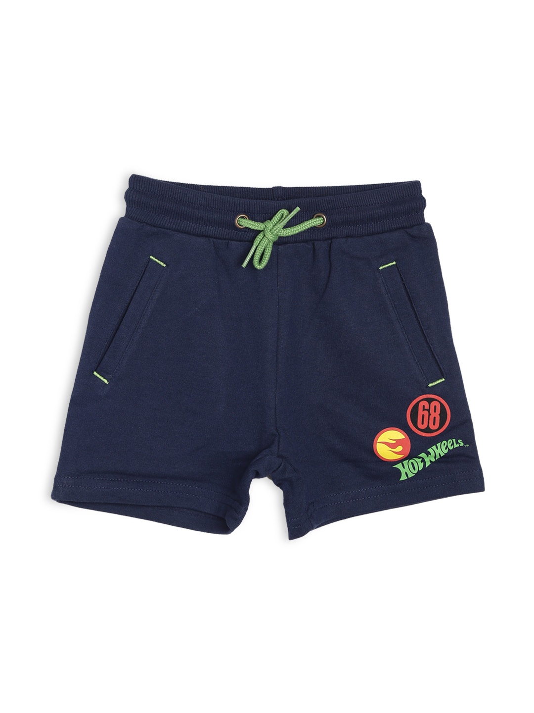 

toothless Boys Blue Hot Wheels Printed Regular Fit Regular Shorts