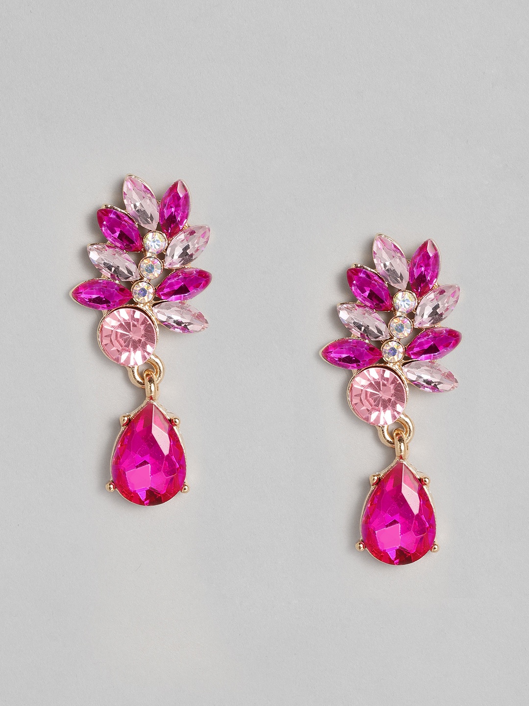 

justpeachy Pink Contemporary Drop Earrings