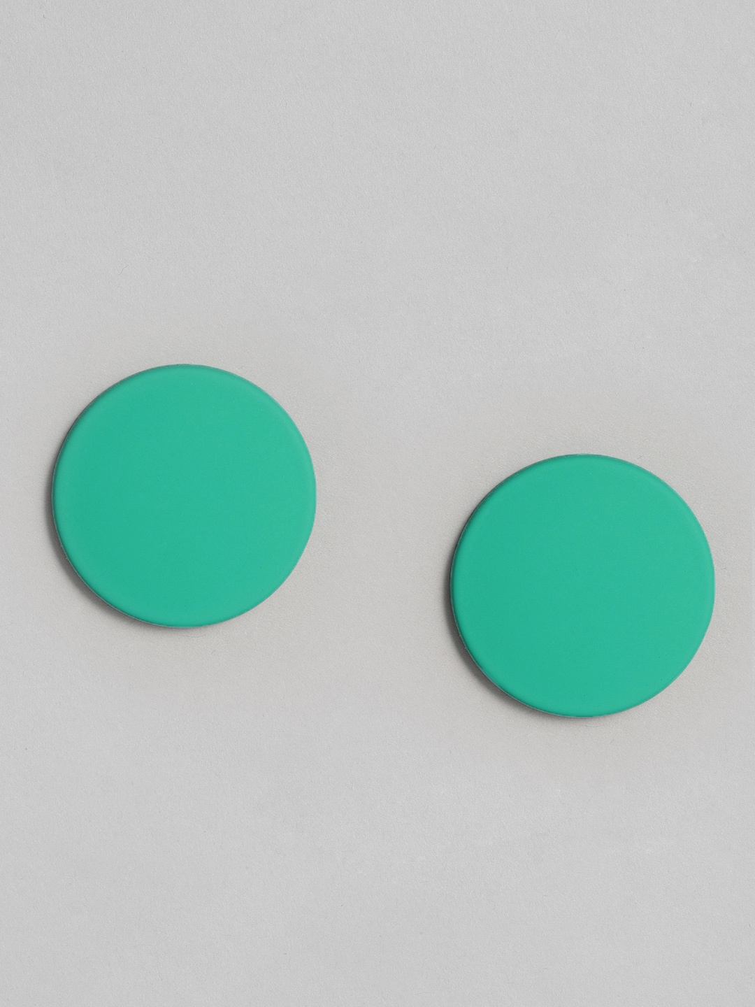

justpeachy Sea Green Circular Studs