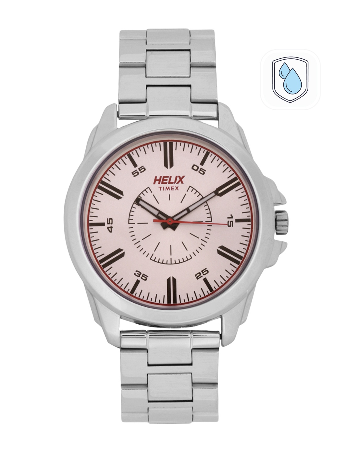 

Helix Men Rose Gold-Toned Analogue Watch TW032HG03