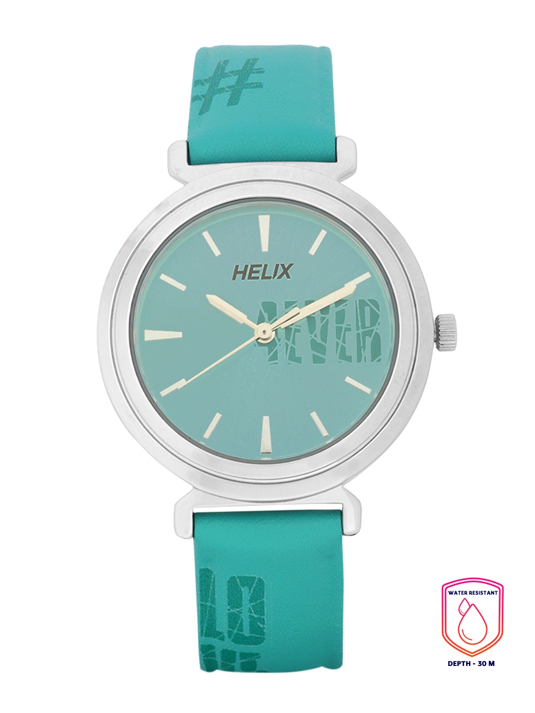 

Helix Women Green Analogue Watch TW045HL01