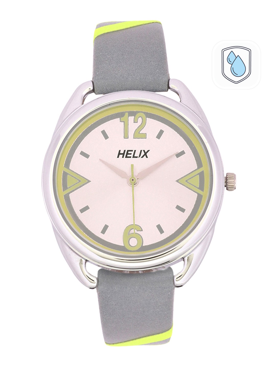 

Helix Women Silver-Toned Analogue Watch