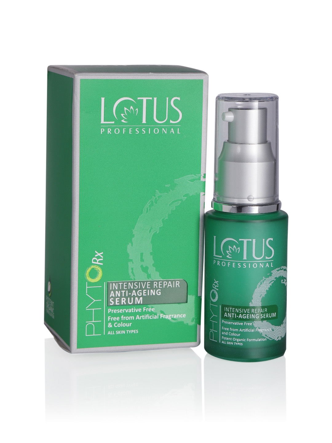 

Lotus Herbals Unisex Phyto-Rx Intensive Repair Anti-Ageing Serum - 30 ml, Green
