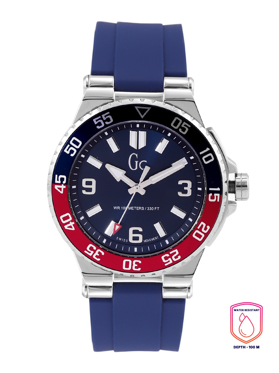 

GC Men Blue Dial & Blue Straps Analogue Watch Y51001G7MF