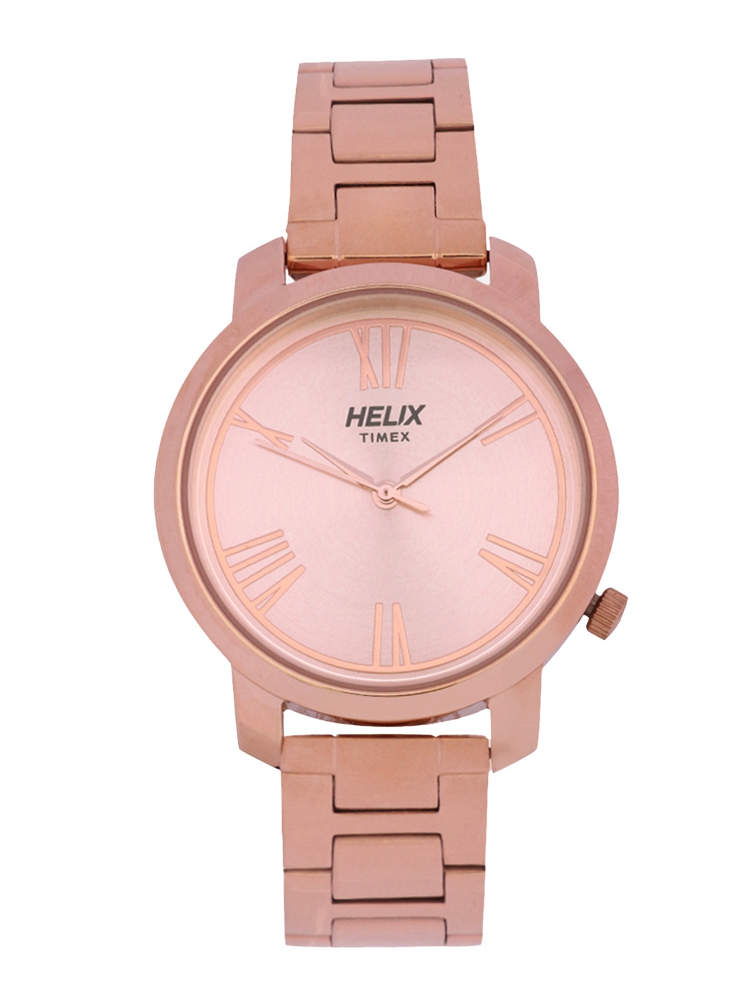 

Helix Women Rose Gold-Toned Analogue Watch - TW032HL21