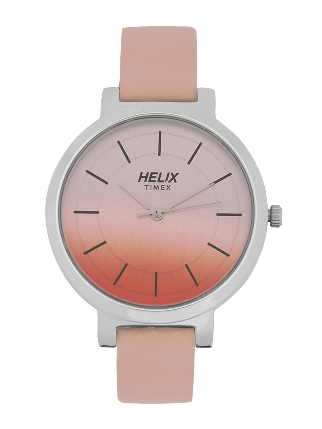 

Helix Women Beige & Orange Analogue Watch TW041HL00