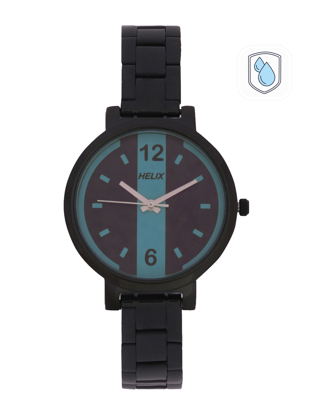 

Helix Women Blue & Purple Analogue Watch TW041HL11