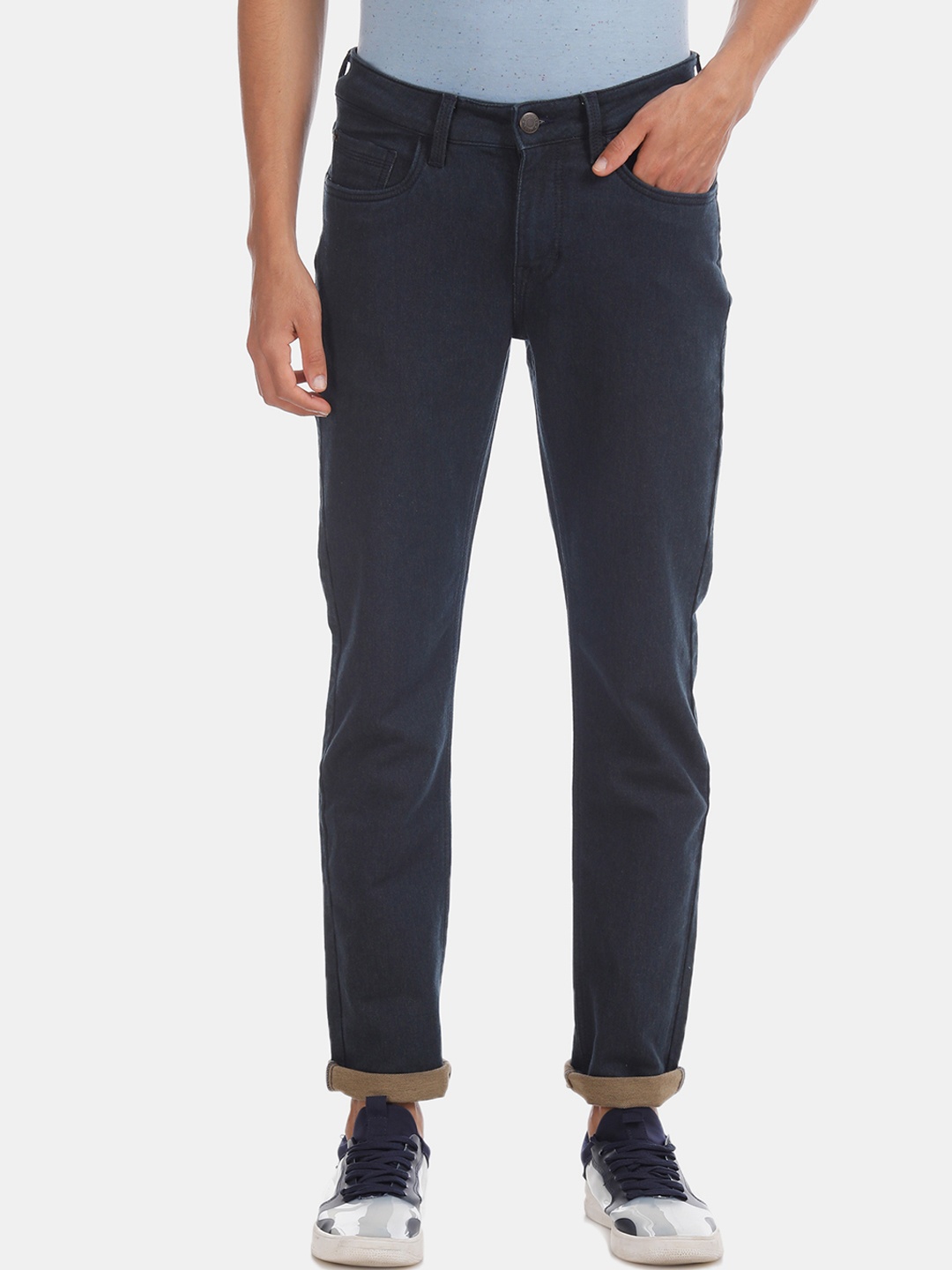 

Cherokee Men Blue Slim Fit Mid-Rise Clean Look Stretchable Jeans