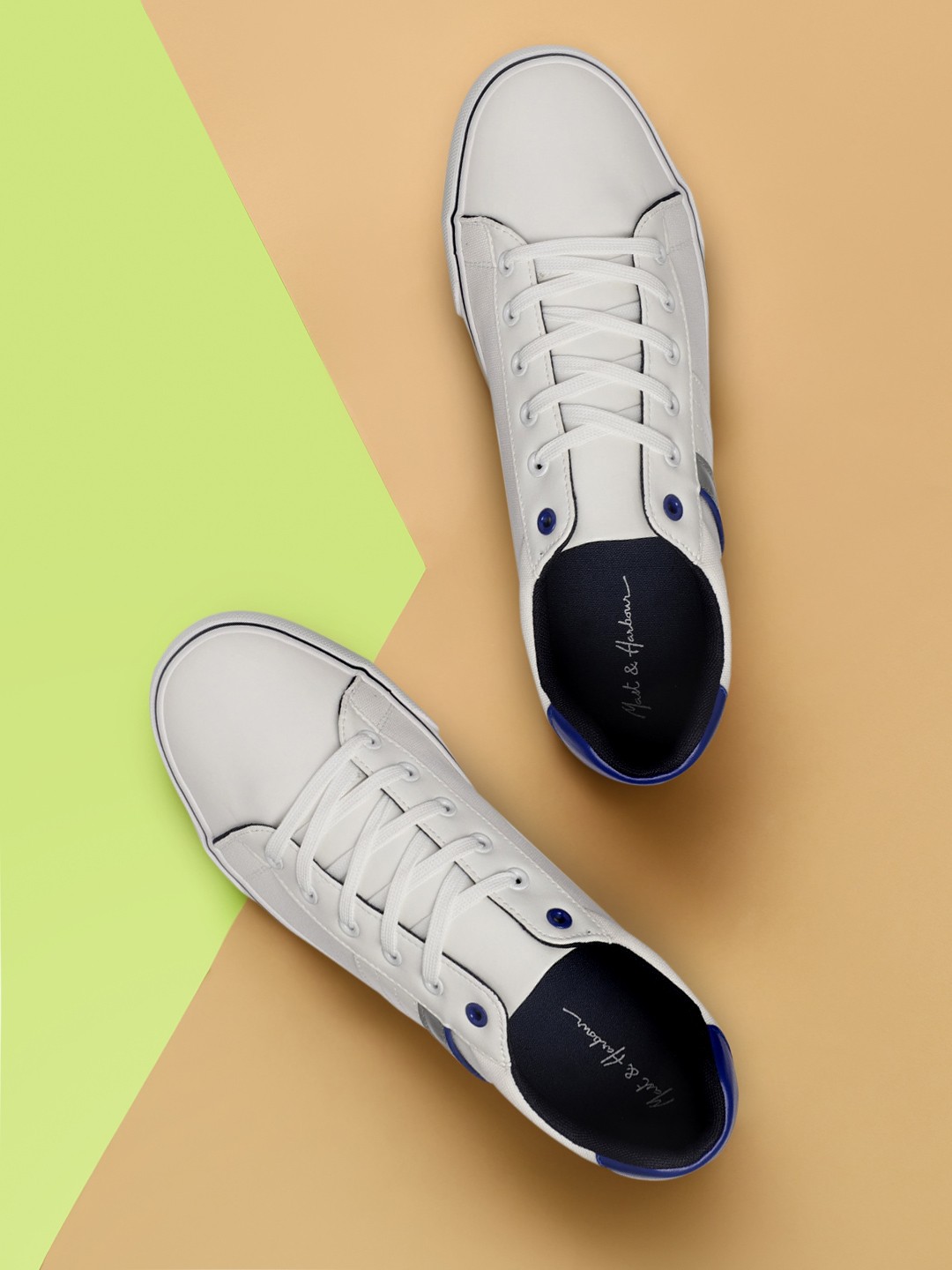 

Mast & Harbour Men White Sneakers