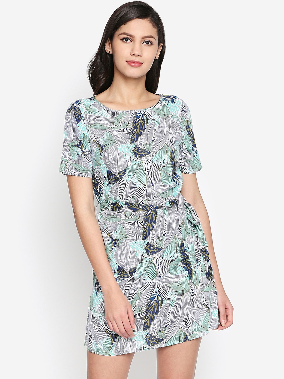 

Oxolloxo Women Multicoloured Printed Sheath Dress, Multi