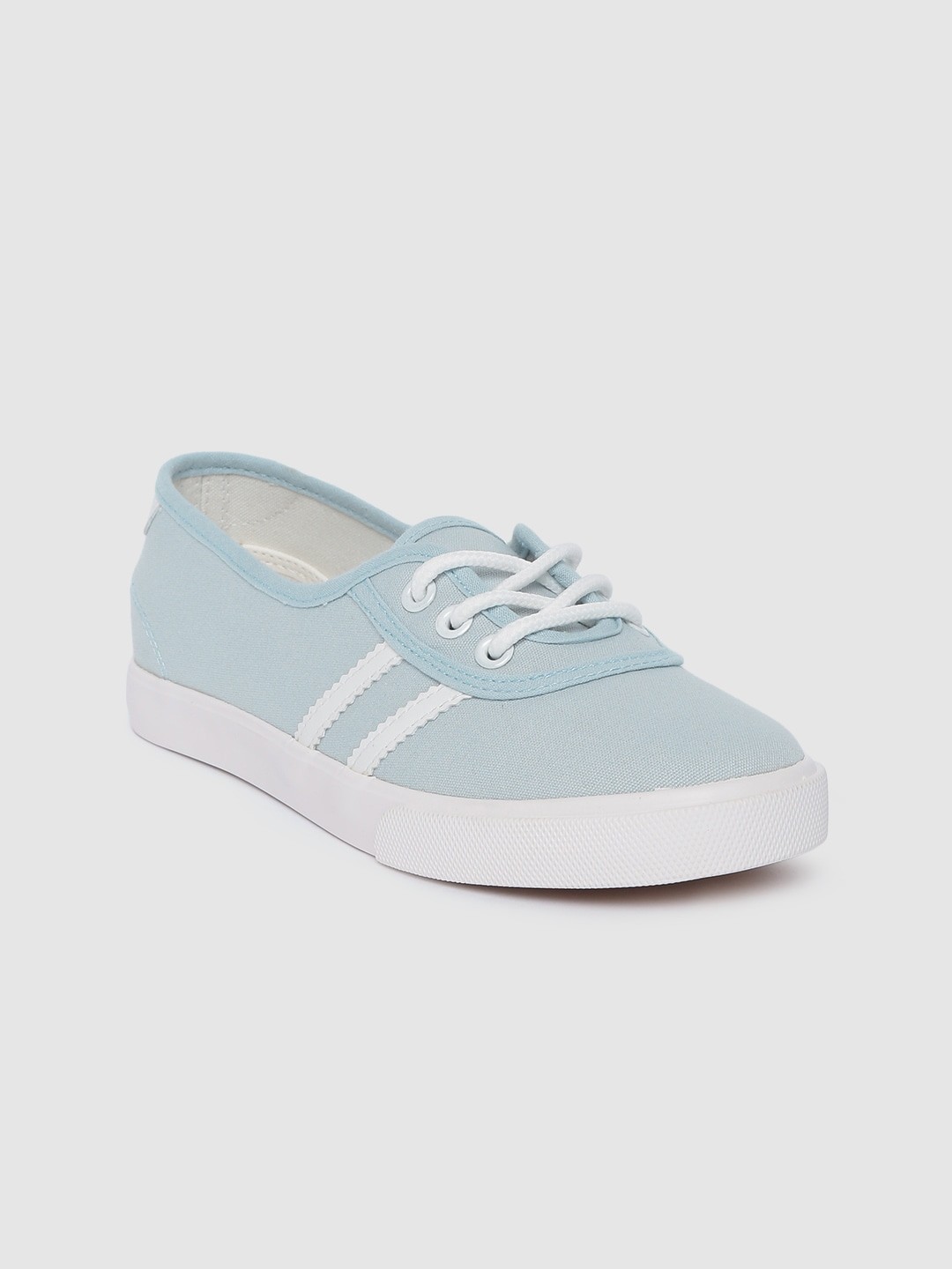 

Mast & Harbour Women Blue Solid Sneakers