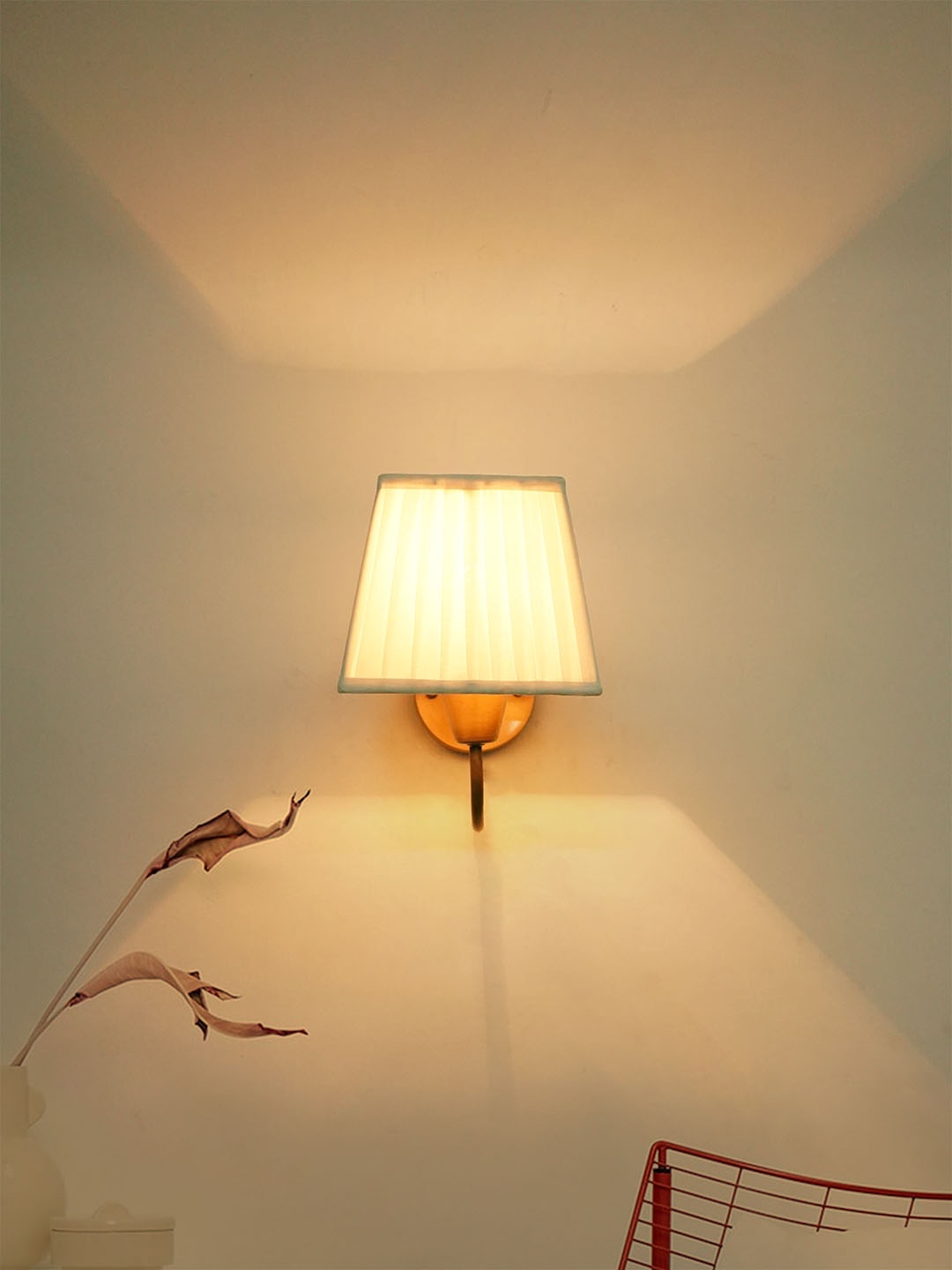 

Fos Lighting Wallchiere with Shade, Gold