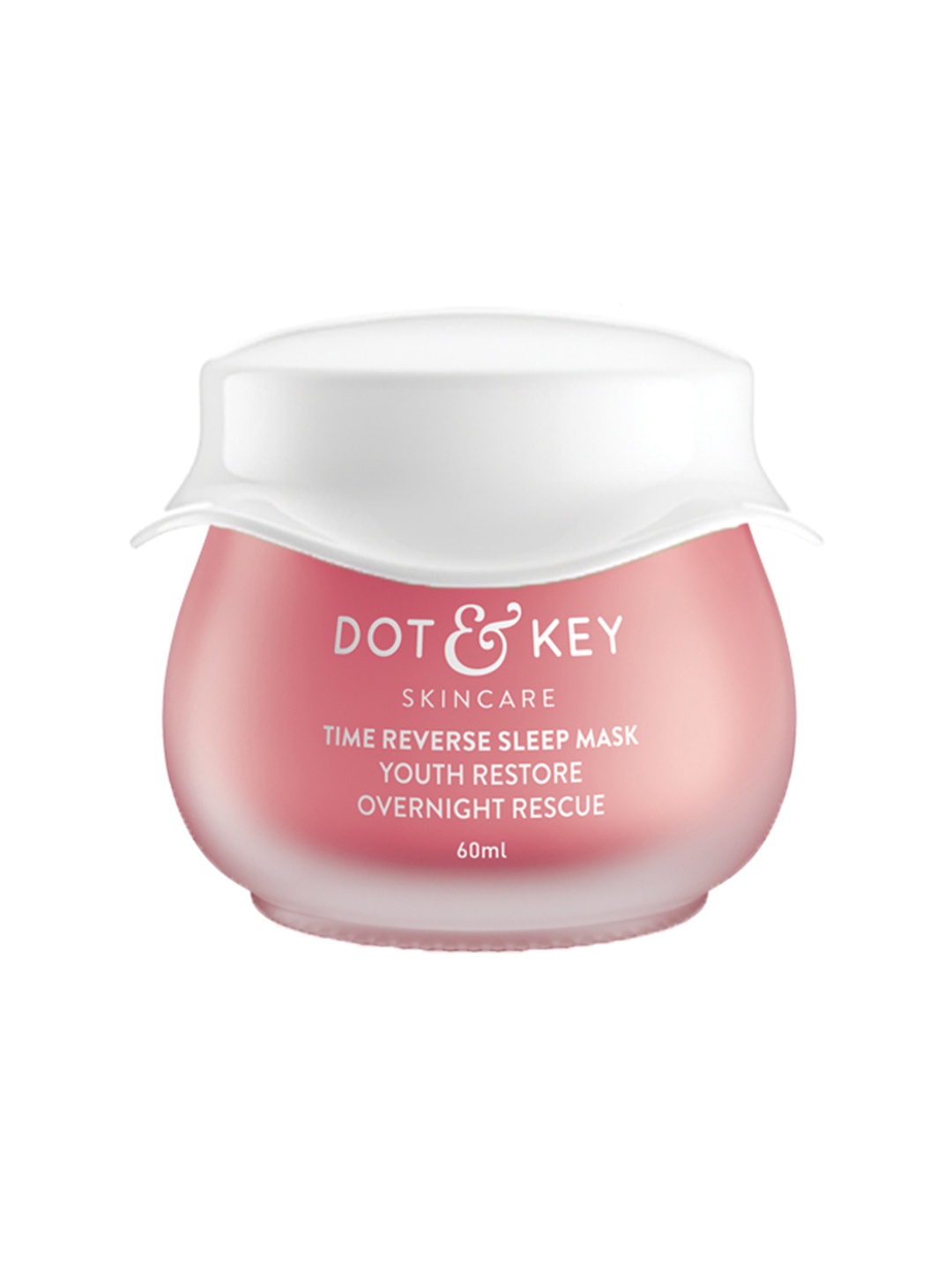

DOT & KEY Time Reverse Sleep Mask for Youth Restore Overnight Rescue-60ml, Pink