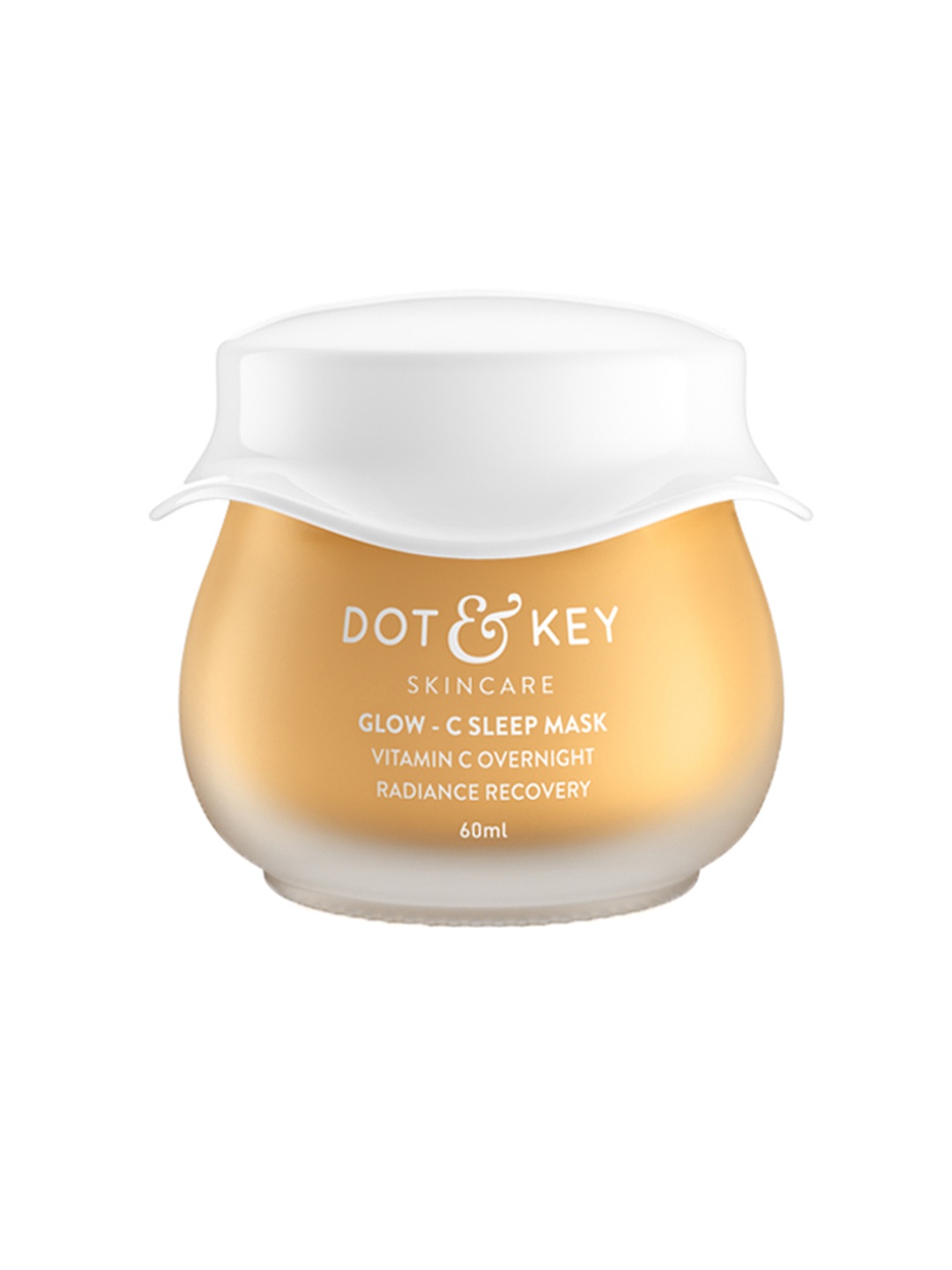 

DOT & KEY Vitamin C Gel Sleeping Mask for Glowing Skin & Reduces Dark Spots - 60 ml, Yellow