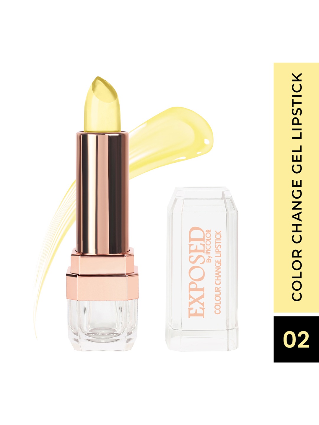 

INCOLOR Exposed Color Change Lipstick 02 3.7 g, Transparent