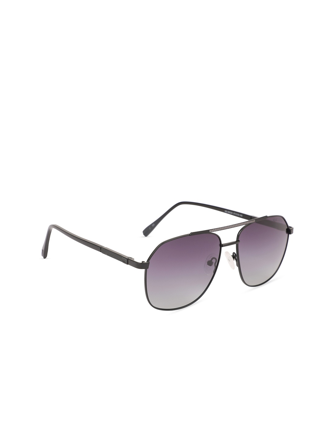 

MARC LOUIS Men Polarised & UV Protected Square Sunglasses MLNS-S6025C3SG, Purple