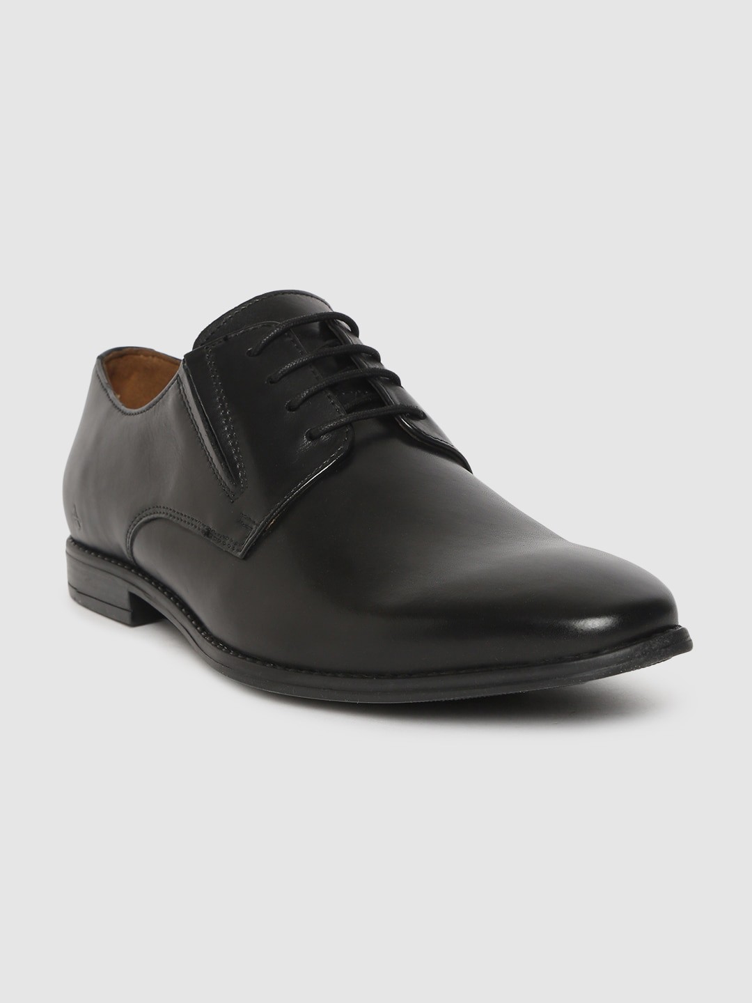 

Arrow Men Black Genuine Leather Formal Oxfords