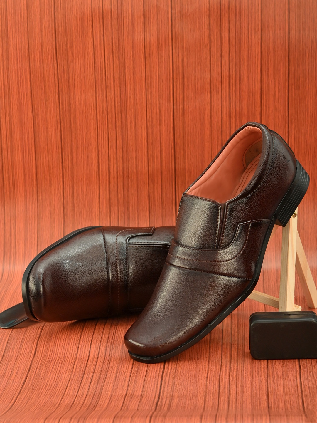 Sir Corbett Men Brown Semiformal Shoes
