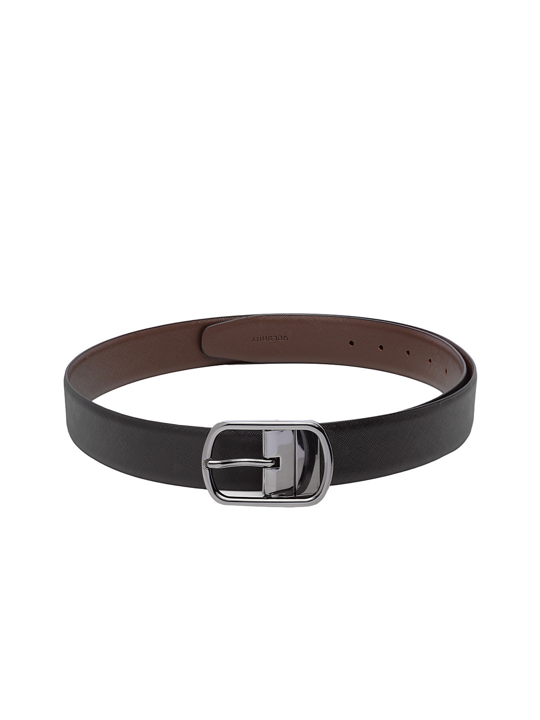 

WELBAWT Men Black Solid Belt