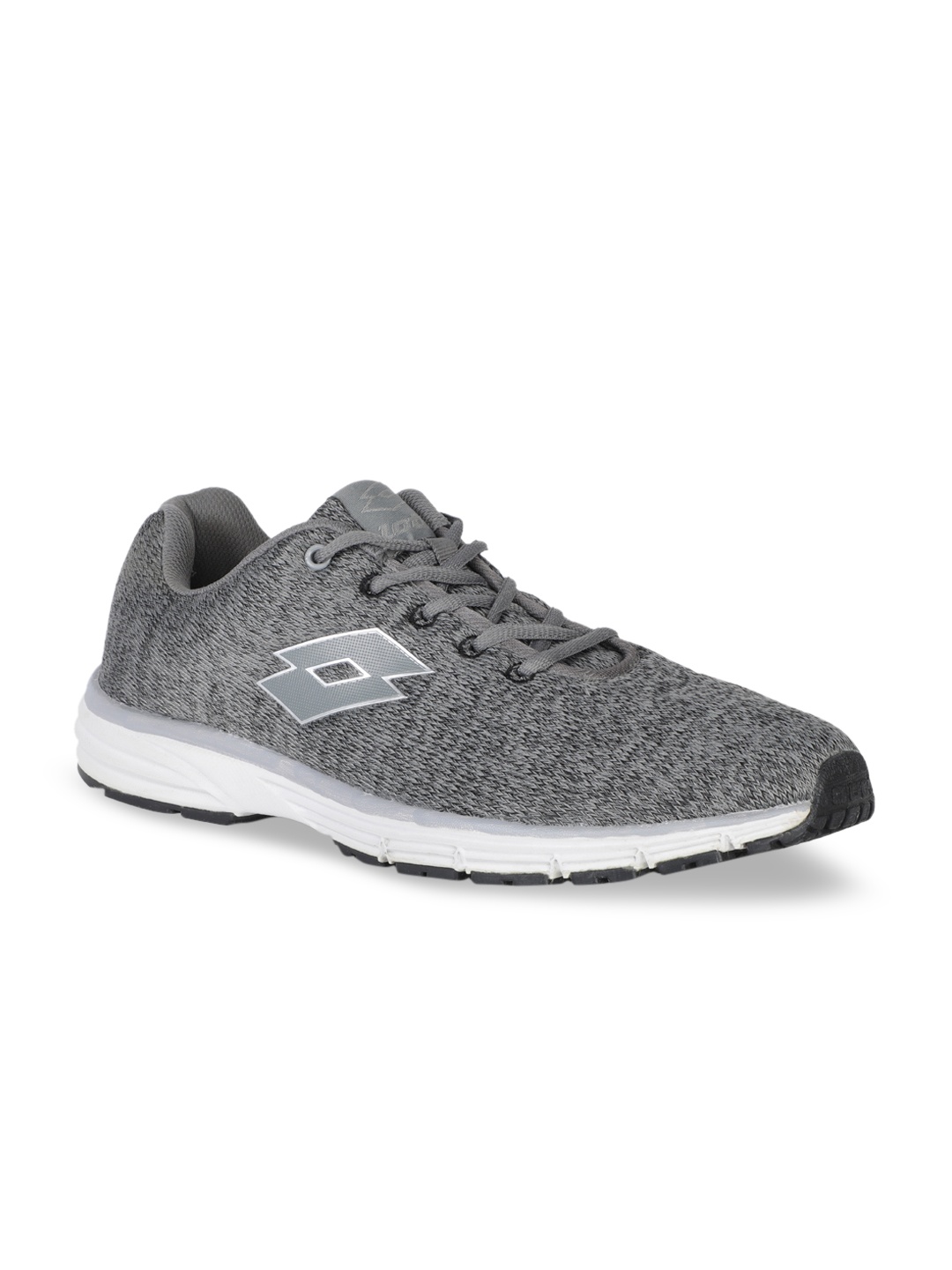 

Lotto Men Grey Newbeat Woven Design Sneakers