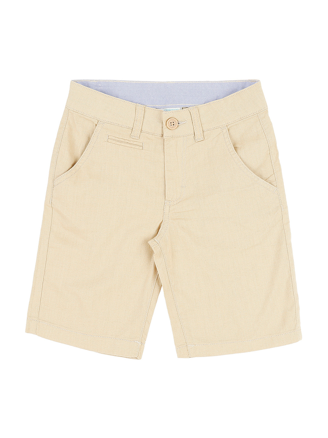 

Pantaloons Junior Boys Beige Solid Regular Fit Regular Shorts