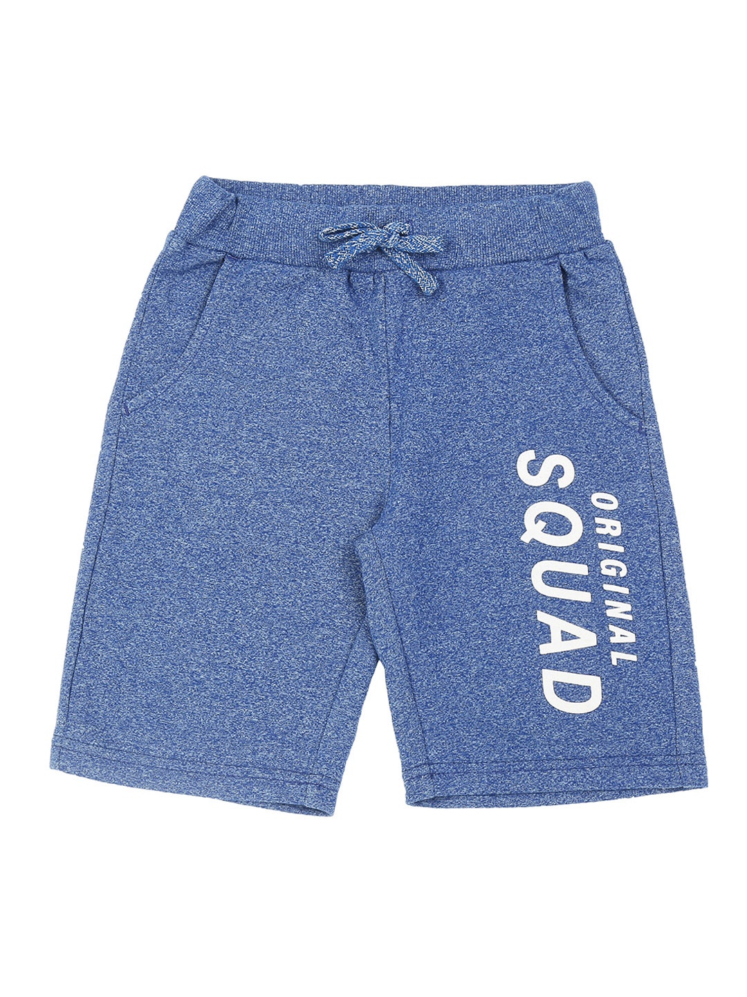 

Pantaloons Junior Boys Blue Printed Regular Fit Regular Shorts