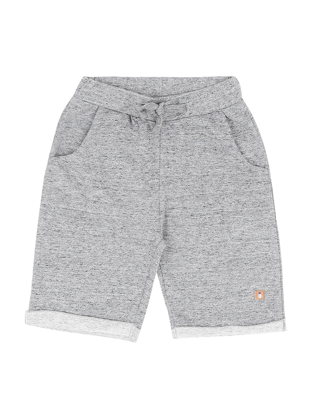 

Pantaloons Junior Boys Grey Solid Regular Fit Regular Shorts