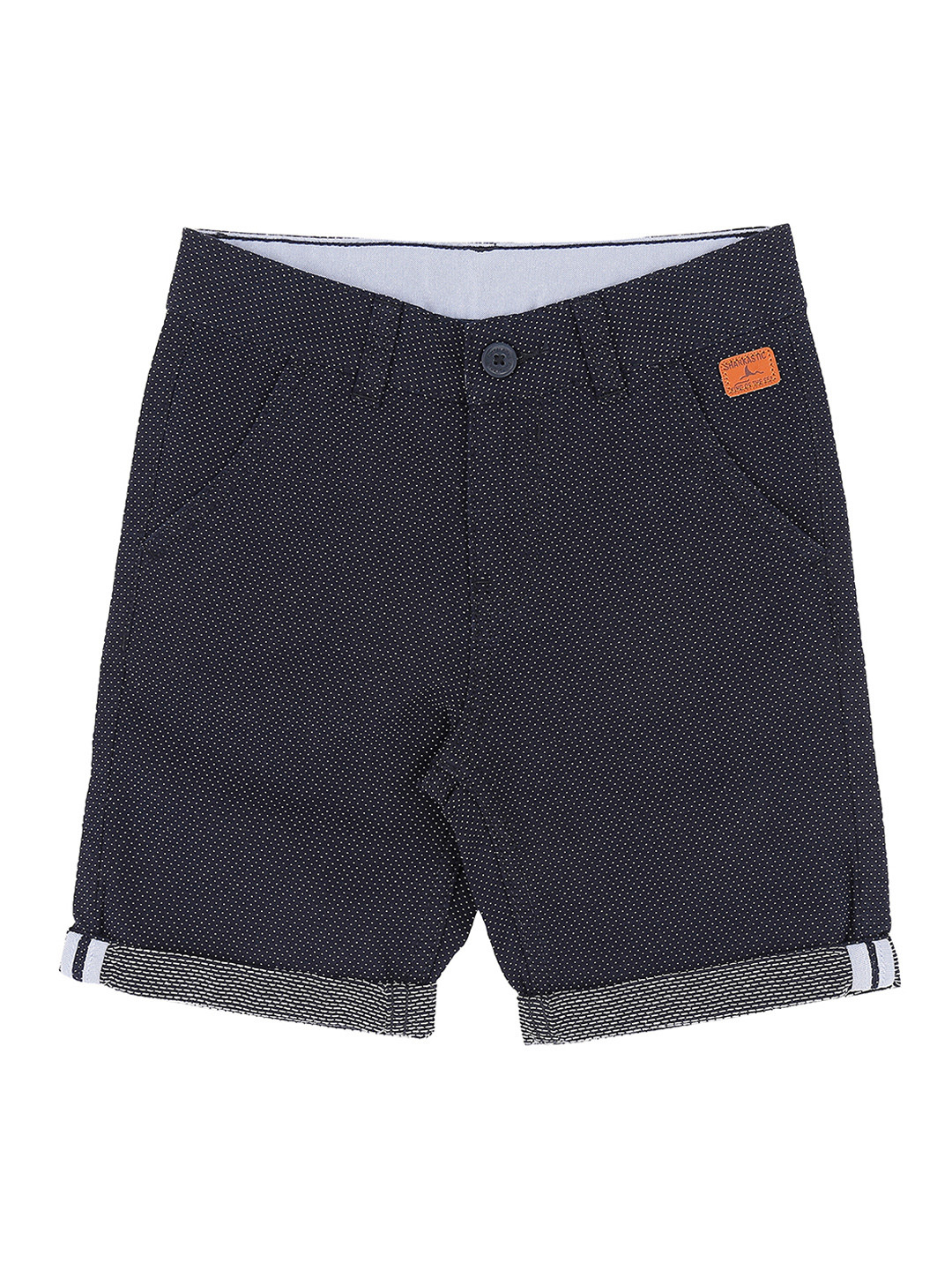

Pantaloons Junior Boys Navy Blue Printed Regular Fit Regular Shorts