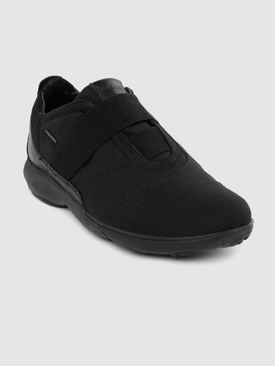 

Geox Men Black Slip-On Sneakers