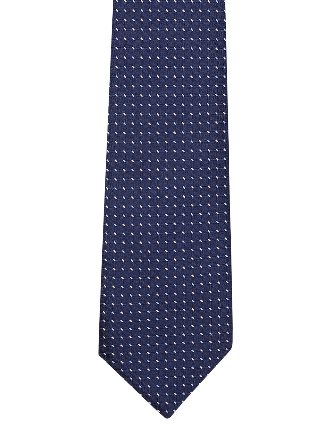 

INVICTUS Men Navy Blue Woven Design Broad Tie