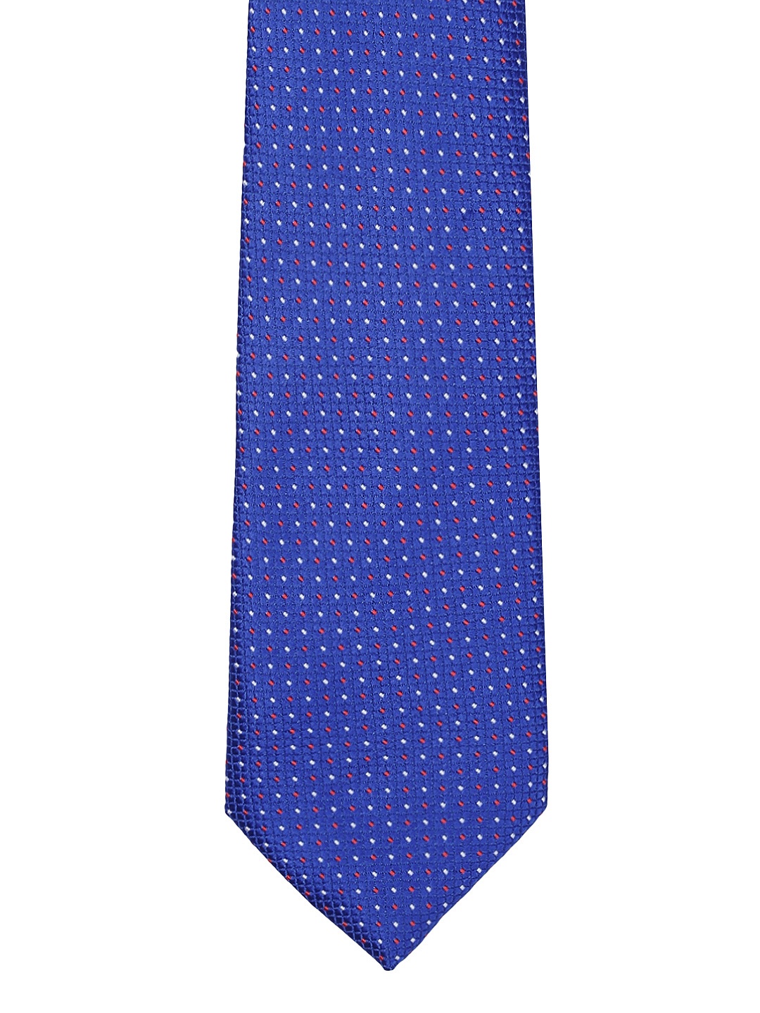 

INVICTUS Men Blue Woven Design Broad Tie