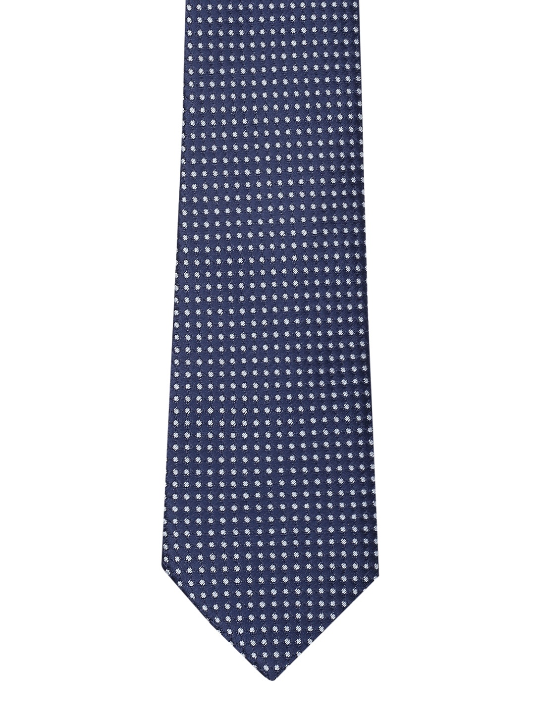 

INVICTUS Men Navy Blue Woven Design Broad Tie