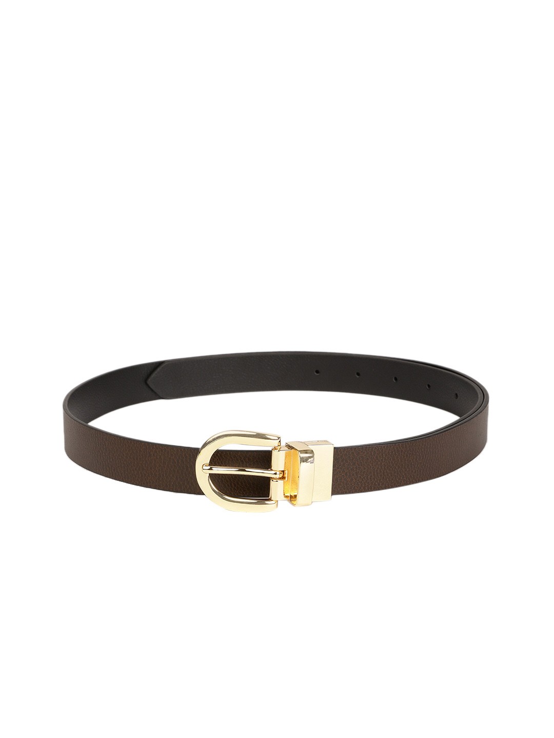 

Mast & Harbour Women Brown & Black Textured Belt