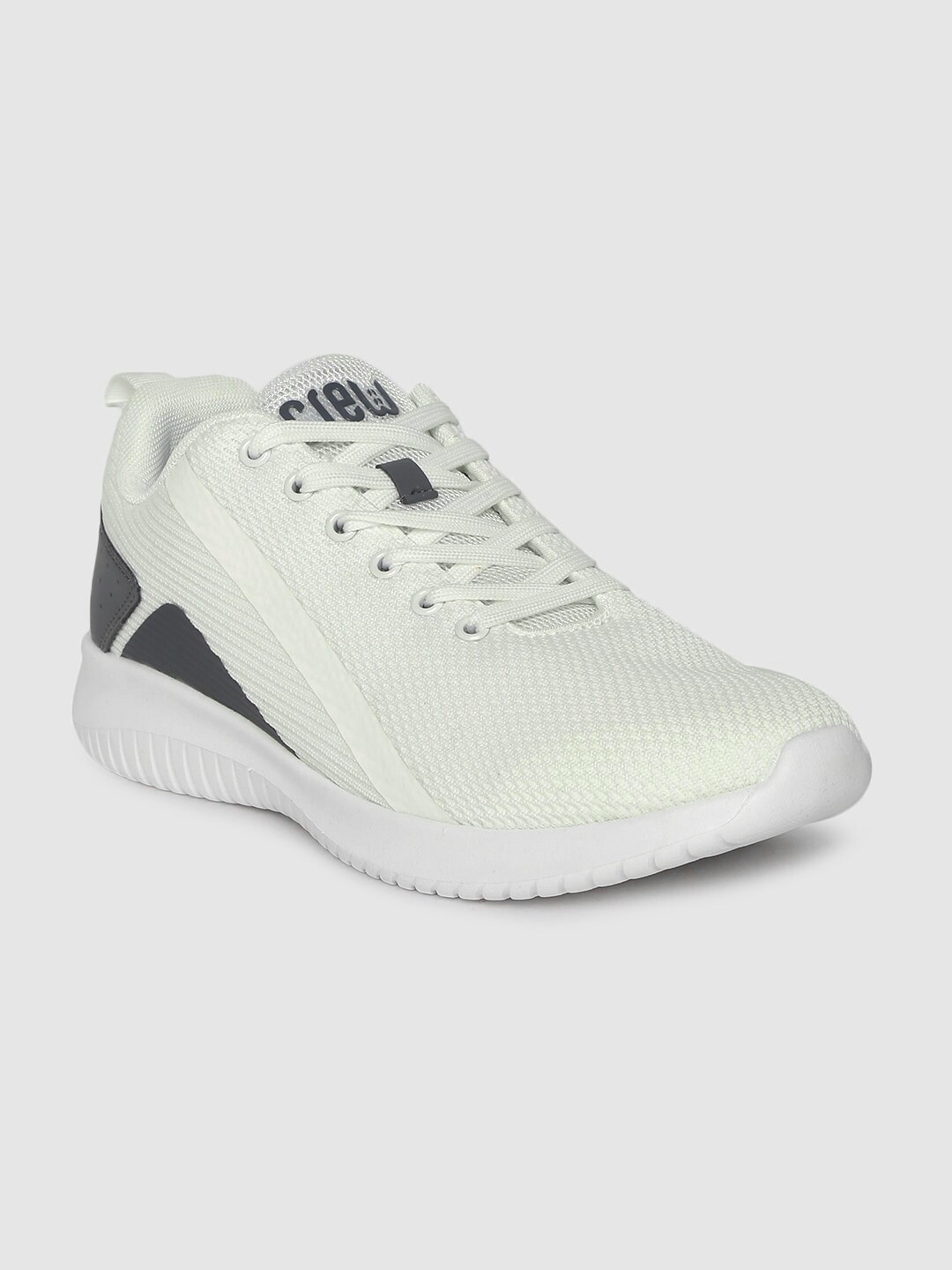 

Crew STREET Men White Solid Flex Street Athleisure Shoes