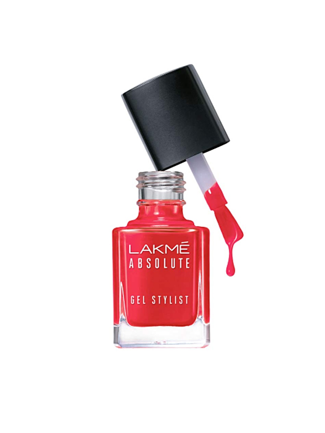 

Lakme Absolute Gel Stylist Nail Color - Blazing 35, Red