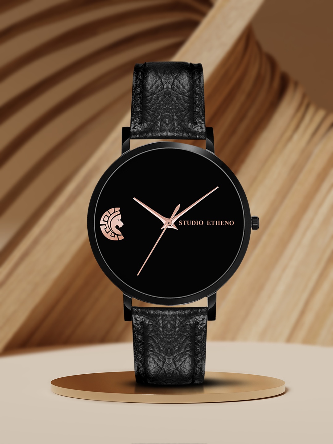 

STUDIO ETHENO Women Black Analogue Watch SD-1-BLK-BLK