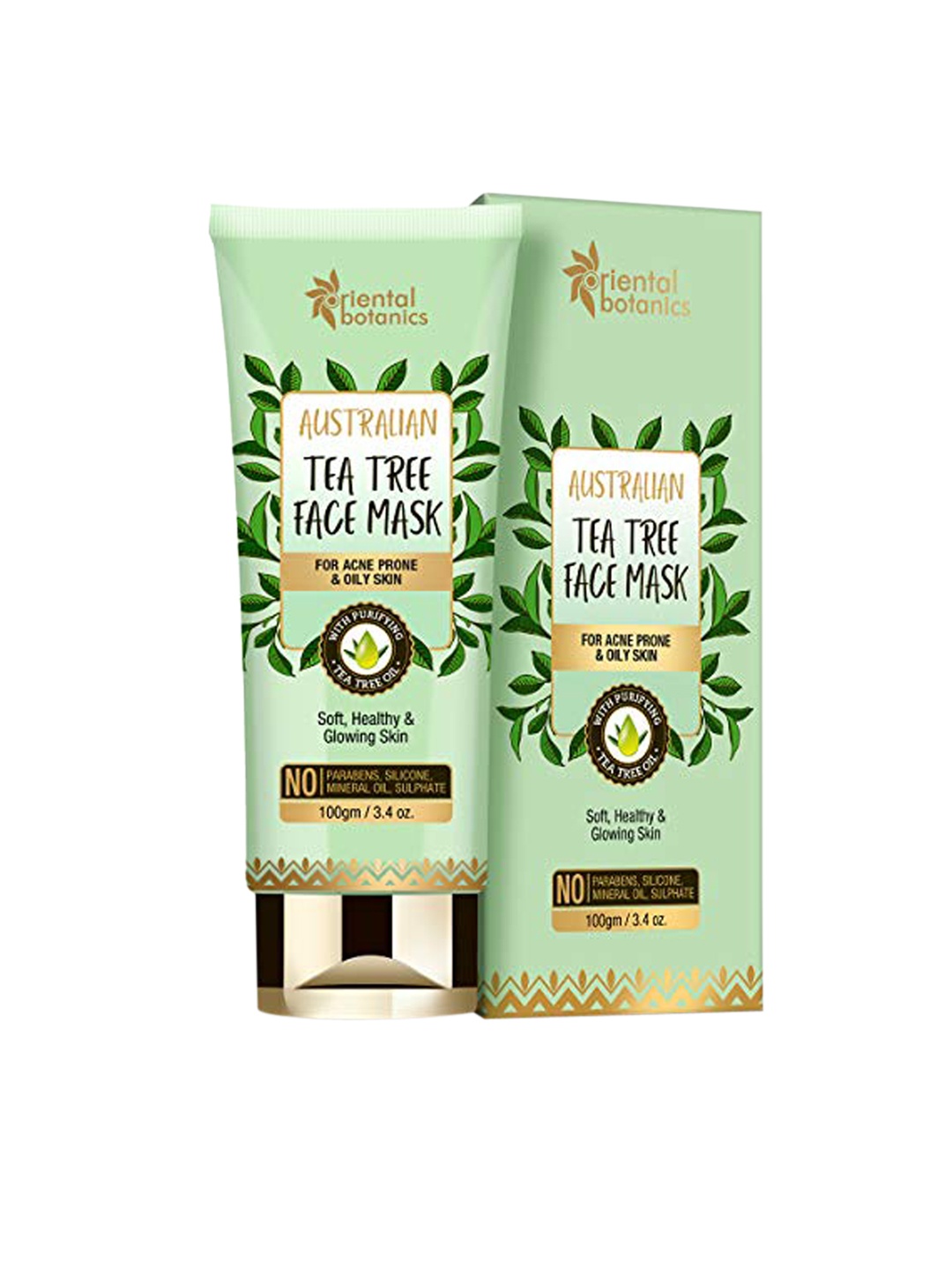

Oriental Botanics Australian Tea Tree Face Mask 100g, Green